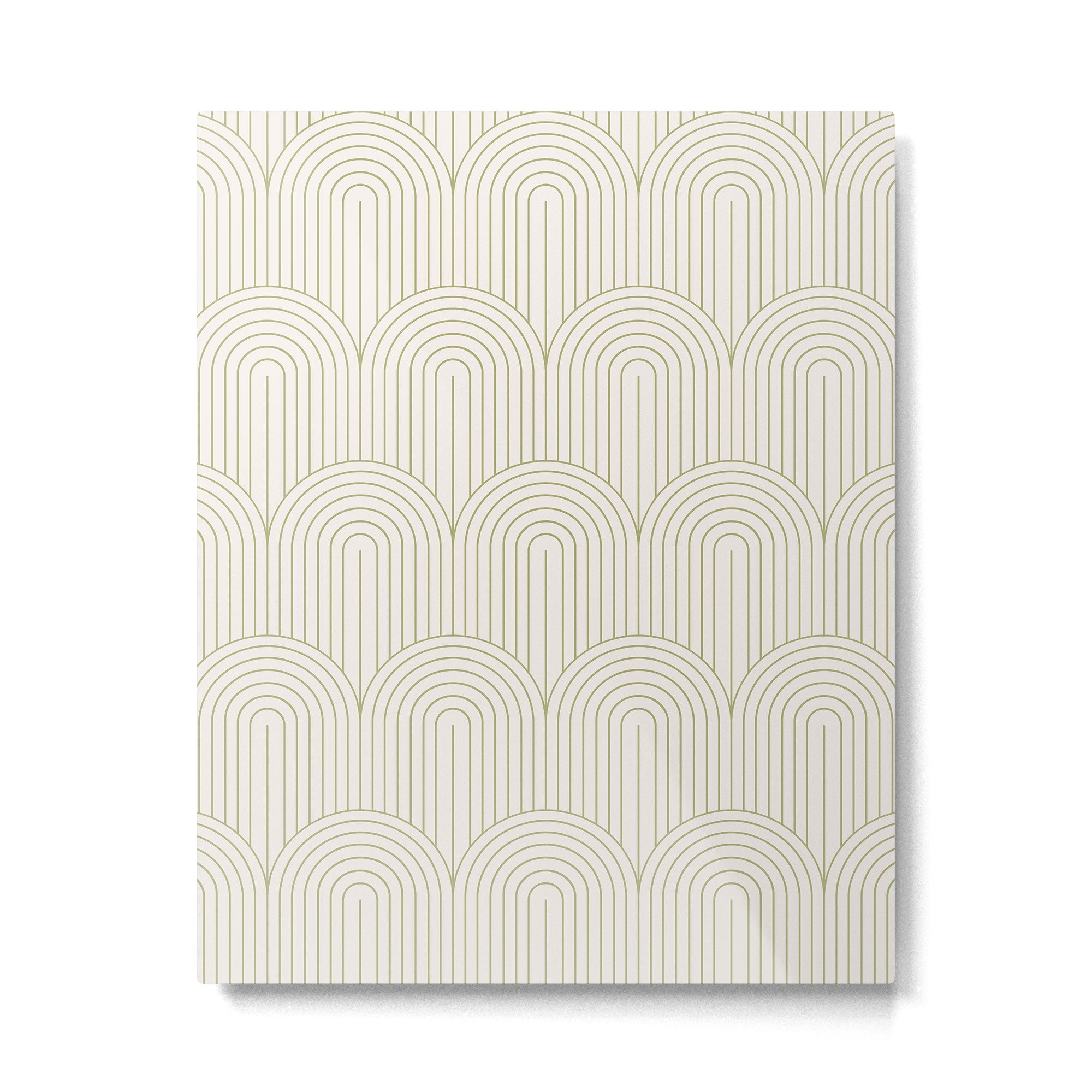 Art Deco Arch Pattern XLIV Metal Print | TeksDecor