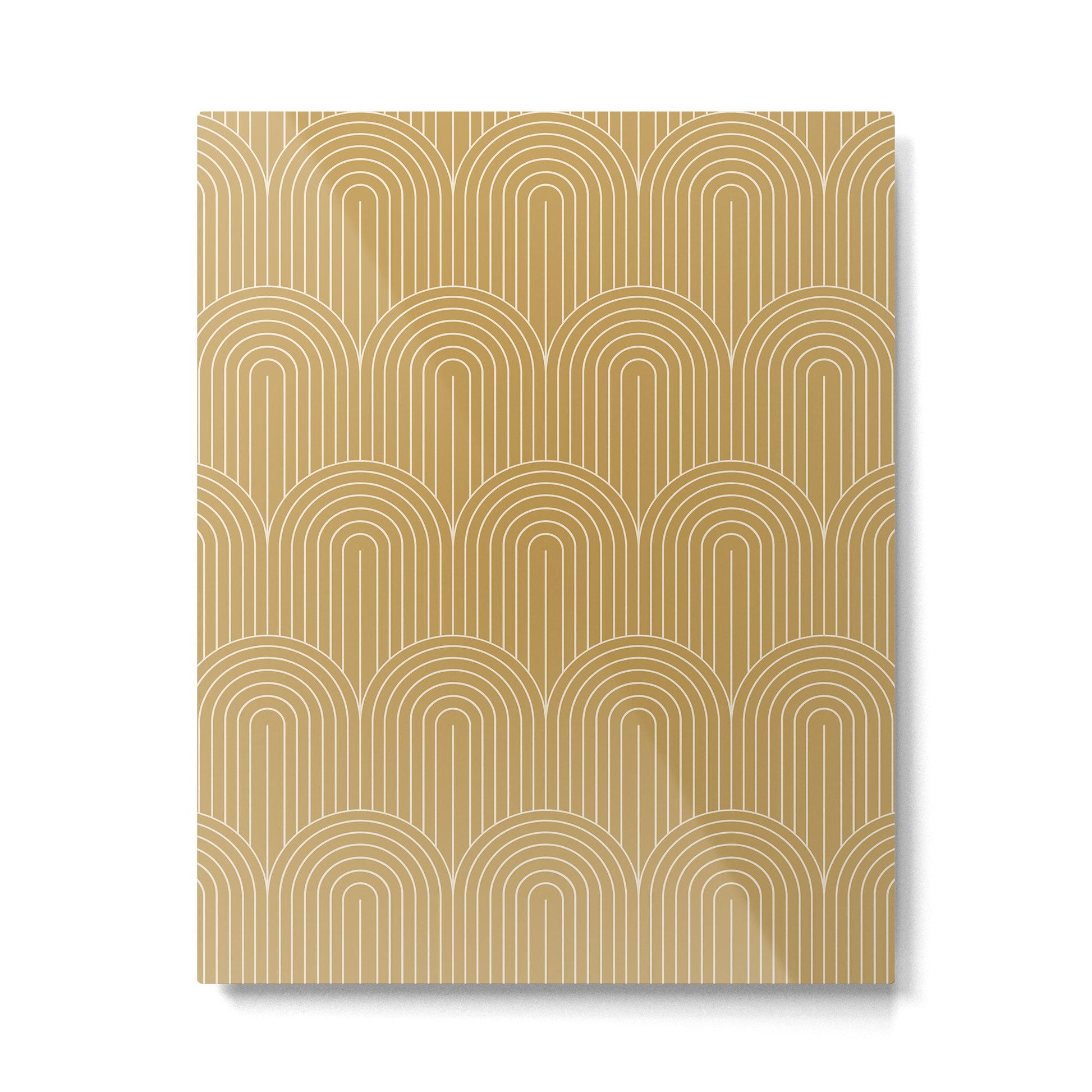 Art Deco Arch Pattern XLVI Metal Print | TeksDecor