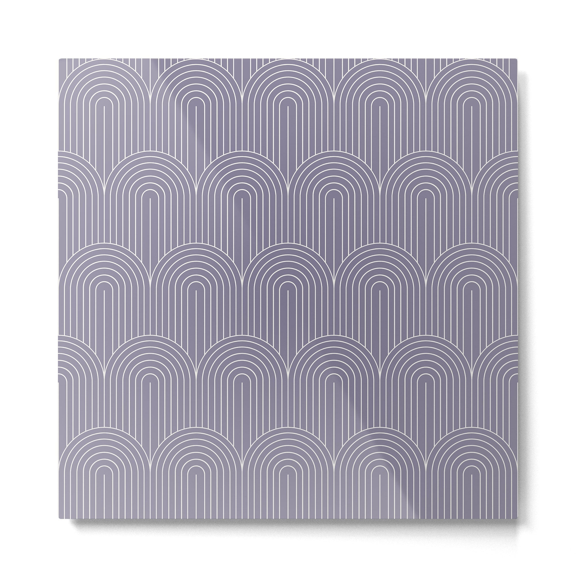 Art Deco Arch Pattern XLVIII Metal Print | TeksDecor