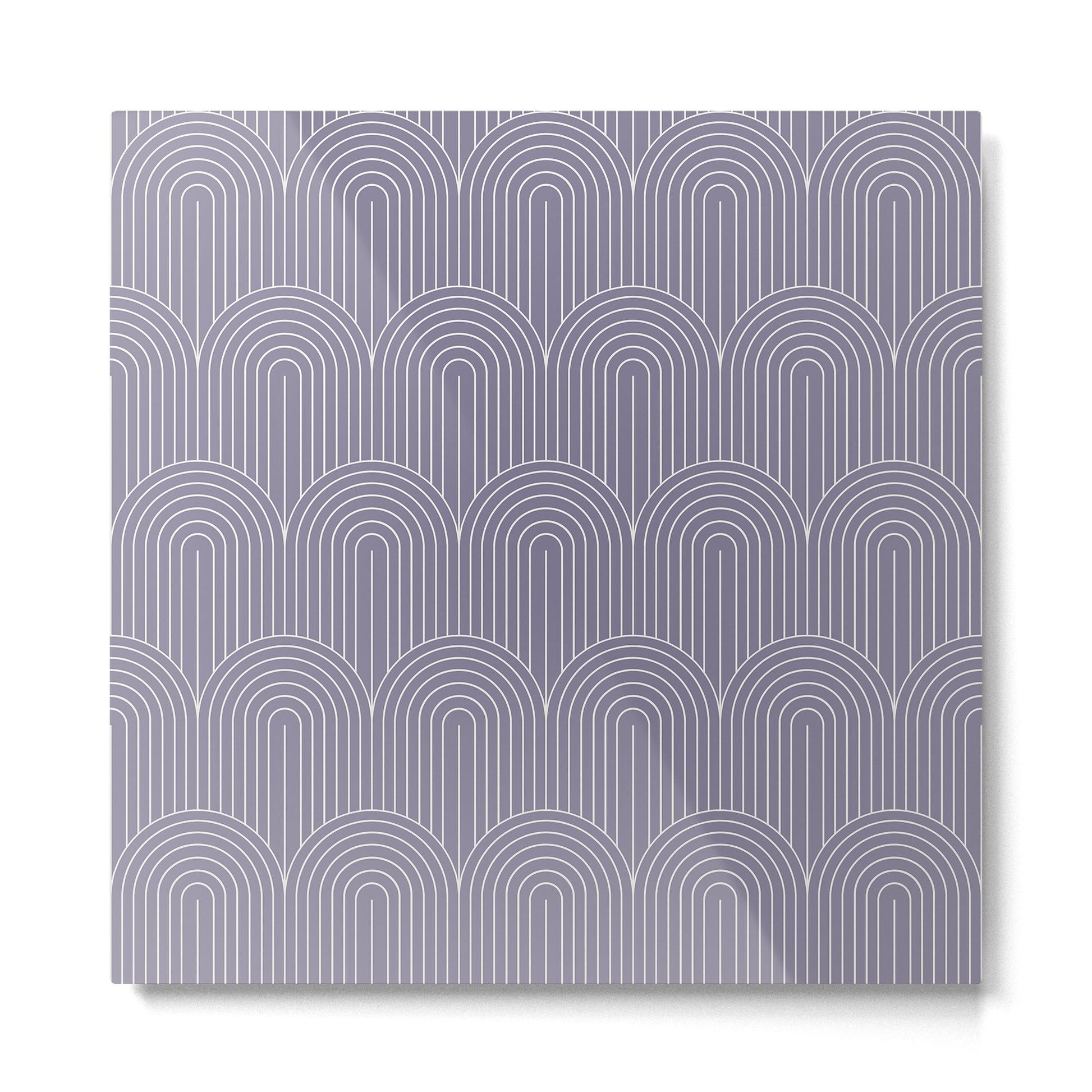 Art Deco Arch Pattern XLVIII Metal Print | TeksDecor