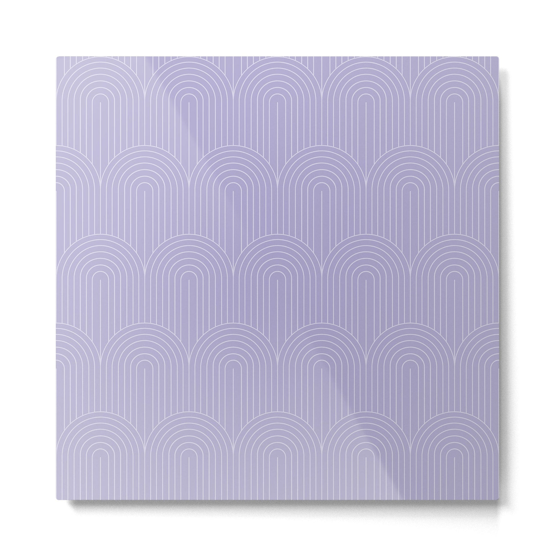 Art Deco Arch Pattern XV Metal Print | TeksDecor