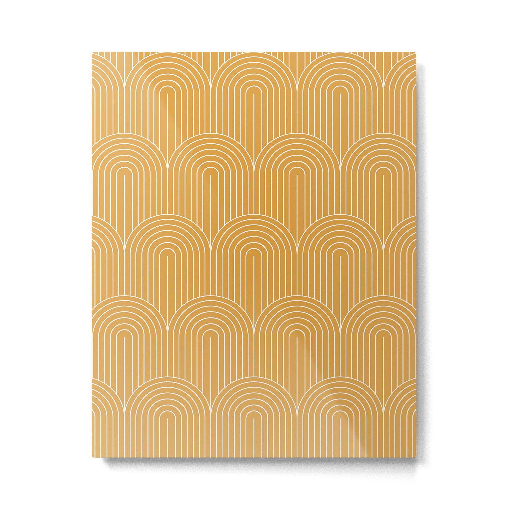 Art Deco Arch Pattern XVII Metal Print | TeksDecor