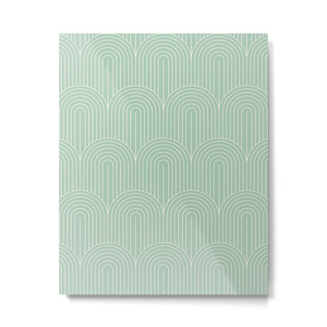 Art Deco Arch Pattern XX Metal Print | TeksDecor