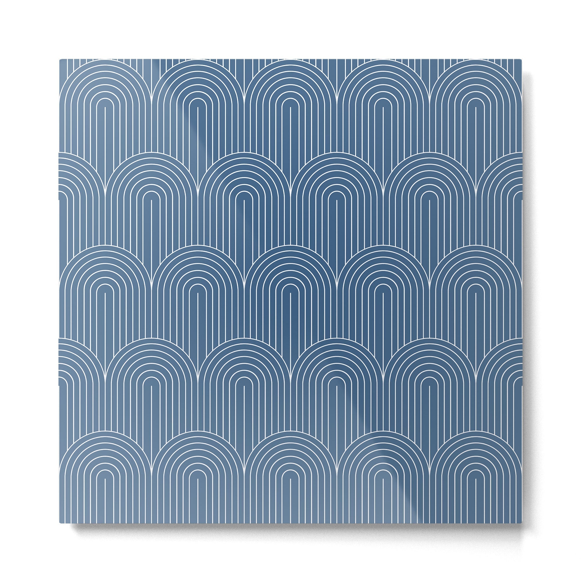Art Deco Arch Pattern XXIX Metal Print | TeksDecor