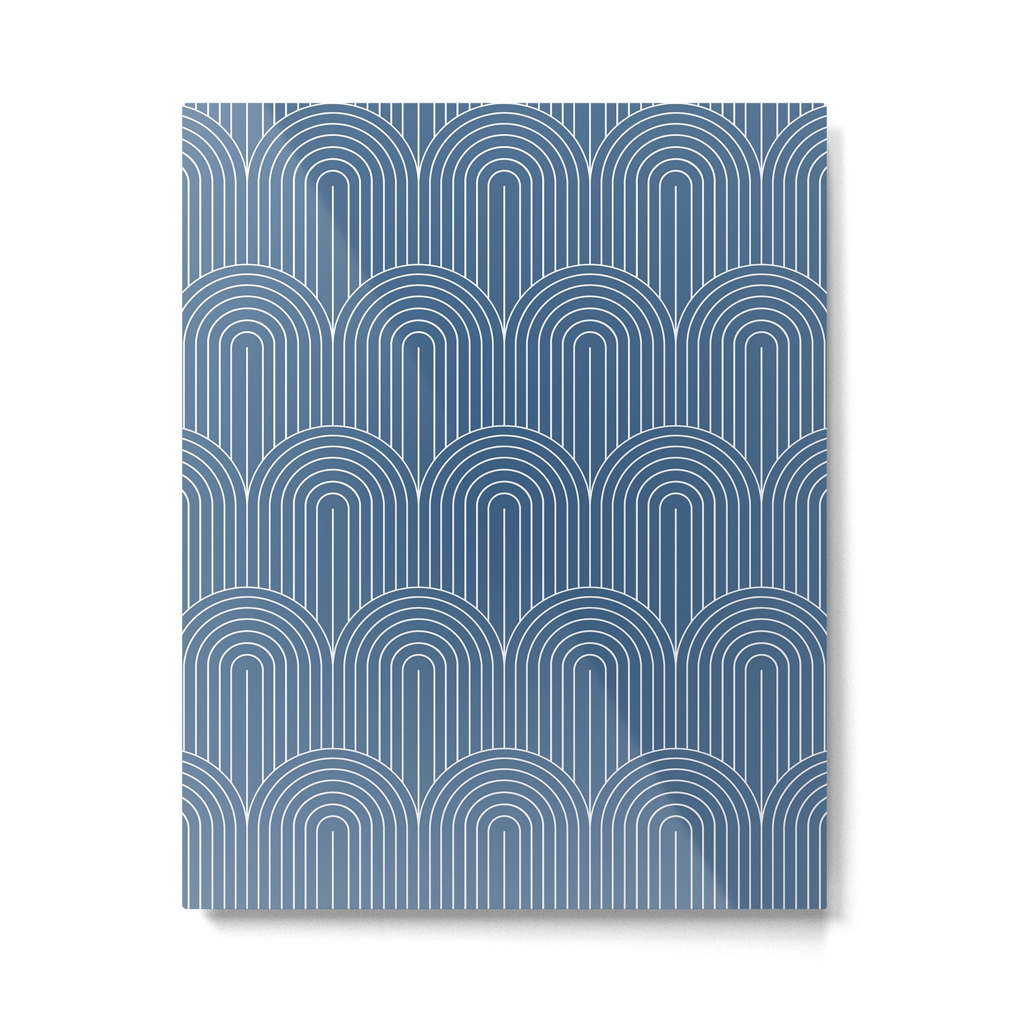 Art Deco Arch Pattern XXIX Metal Print | TeksDecor
