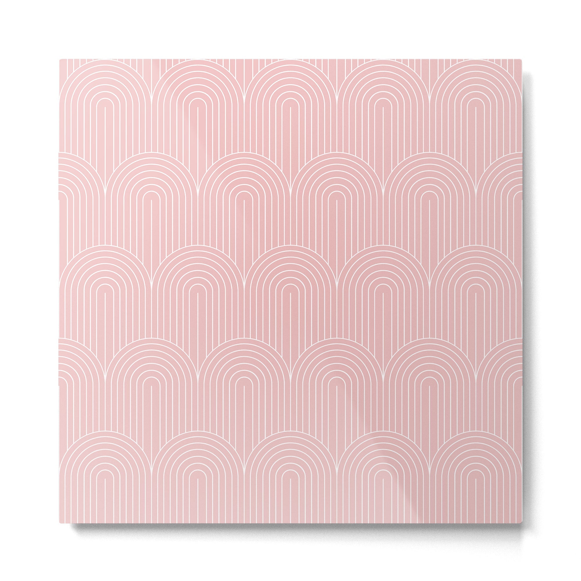 Art Deco Arch Pattern XXV Metal Print | TeksDecor