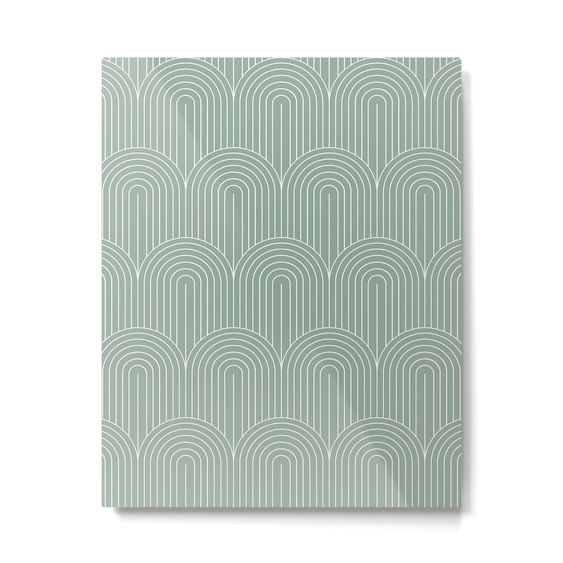 Art Deco Arch Pattern XXXII Metal Print | TeksDecor