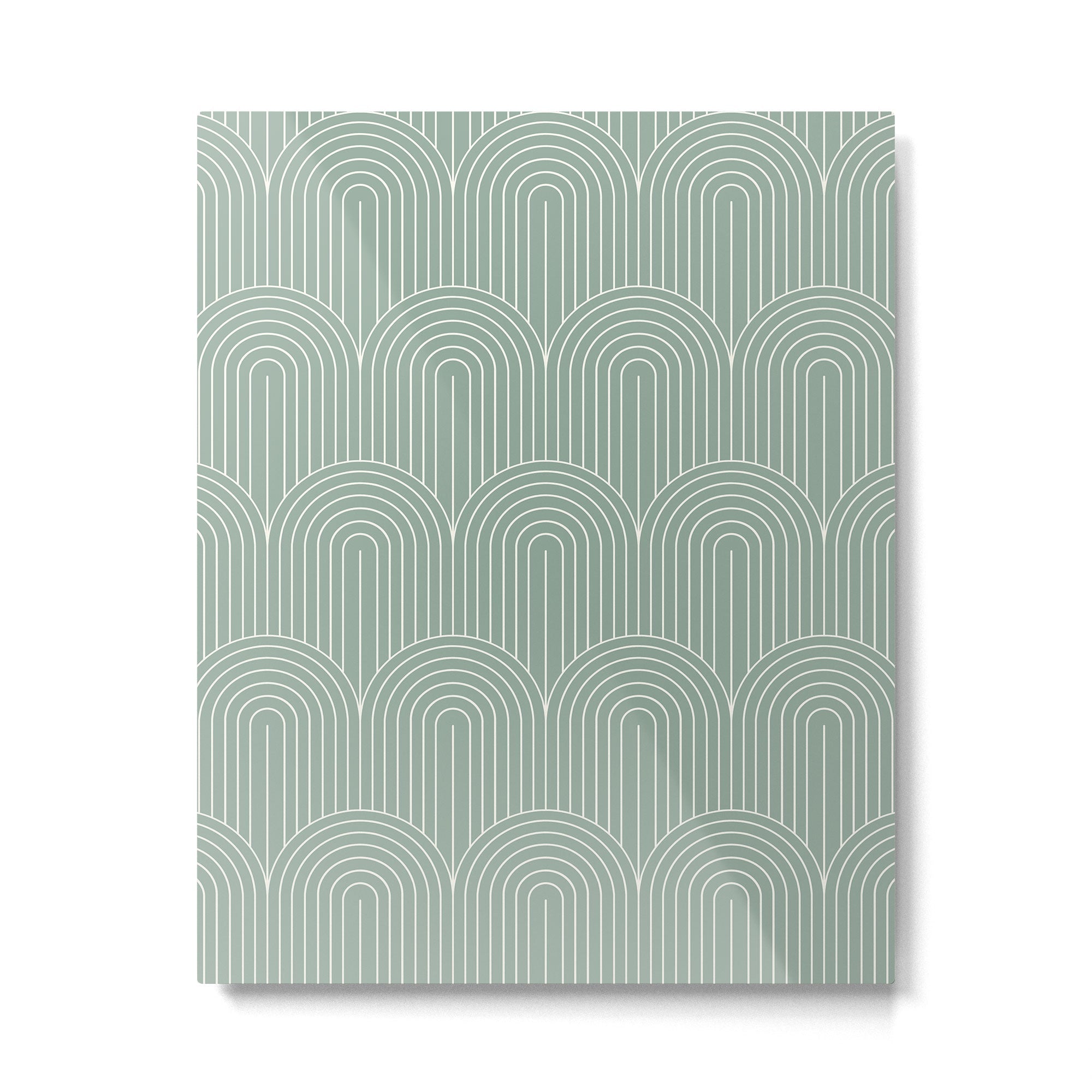 Art Deco Arch Pattern XXXII Metal Print | TeksDecor