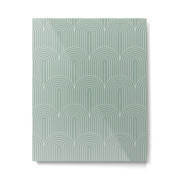 Art Deco Arch Pattern XXXII Metal Print | TeksDecor