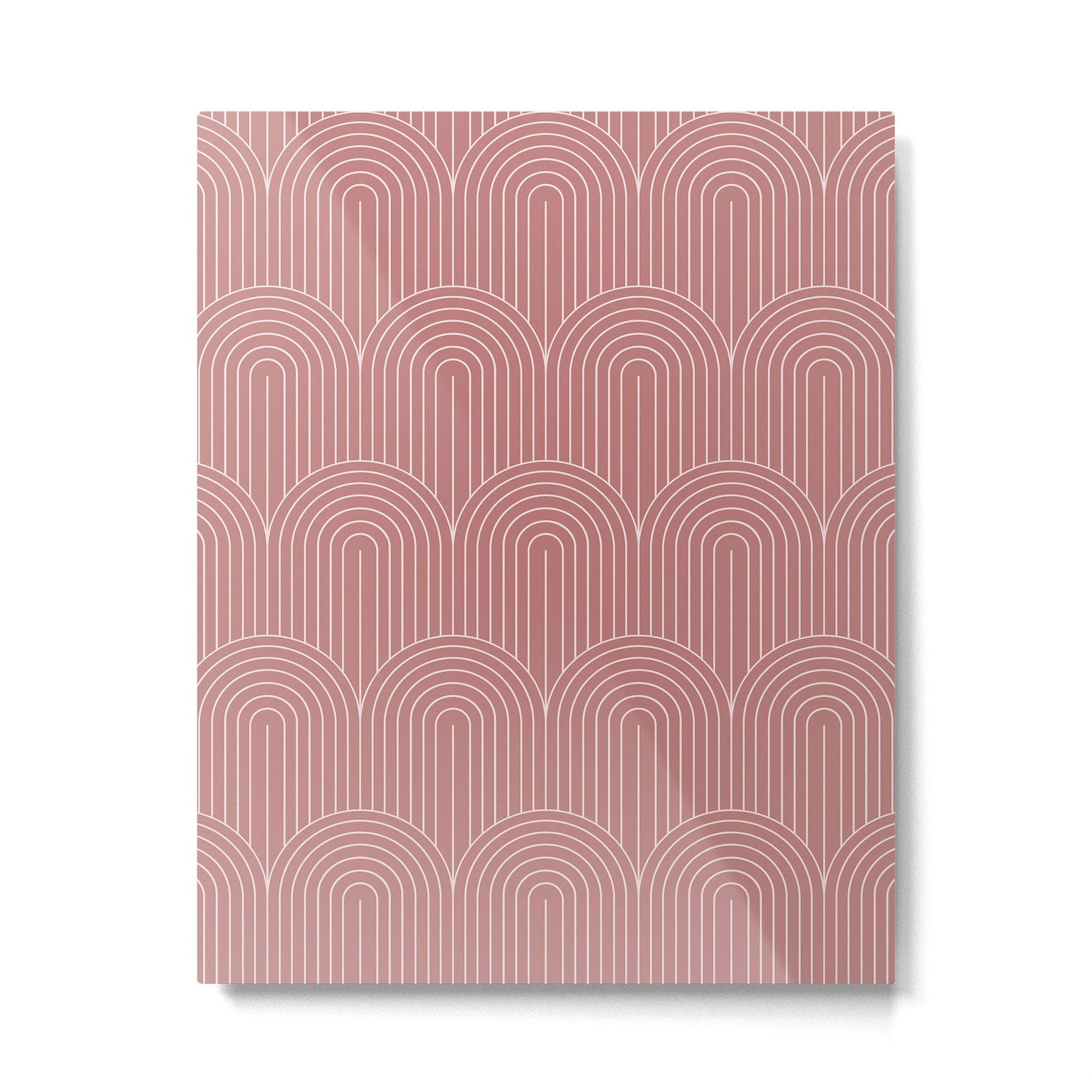 Art Deco Arch Pattern XXXVI Metal Print | TeksDecor