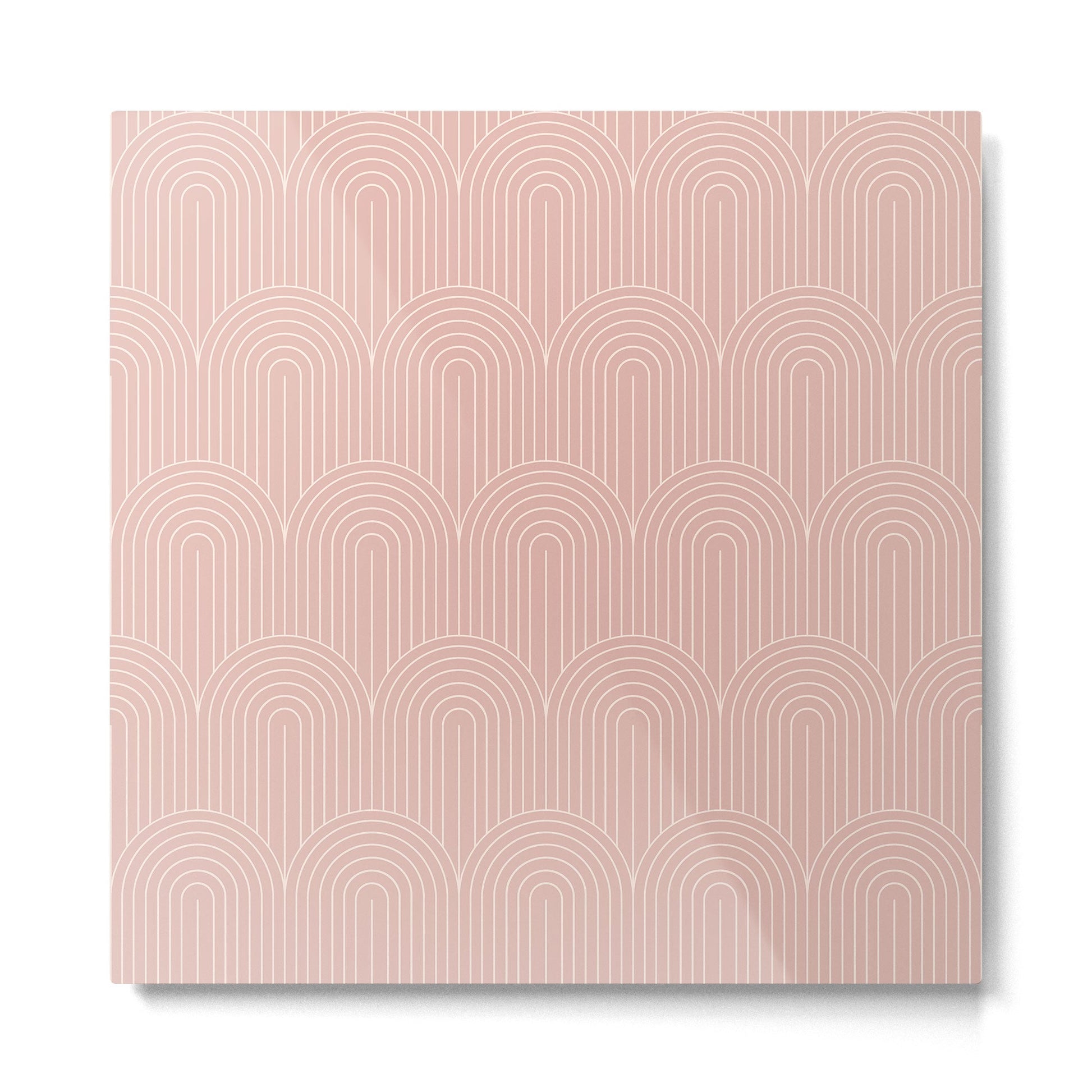 Art Deco Arch Pattern XXXVIII Metal Print | TeksDecor