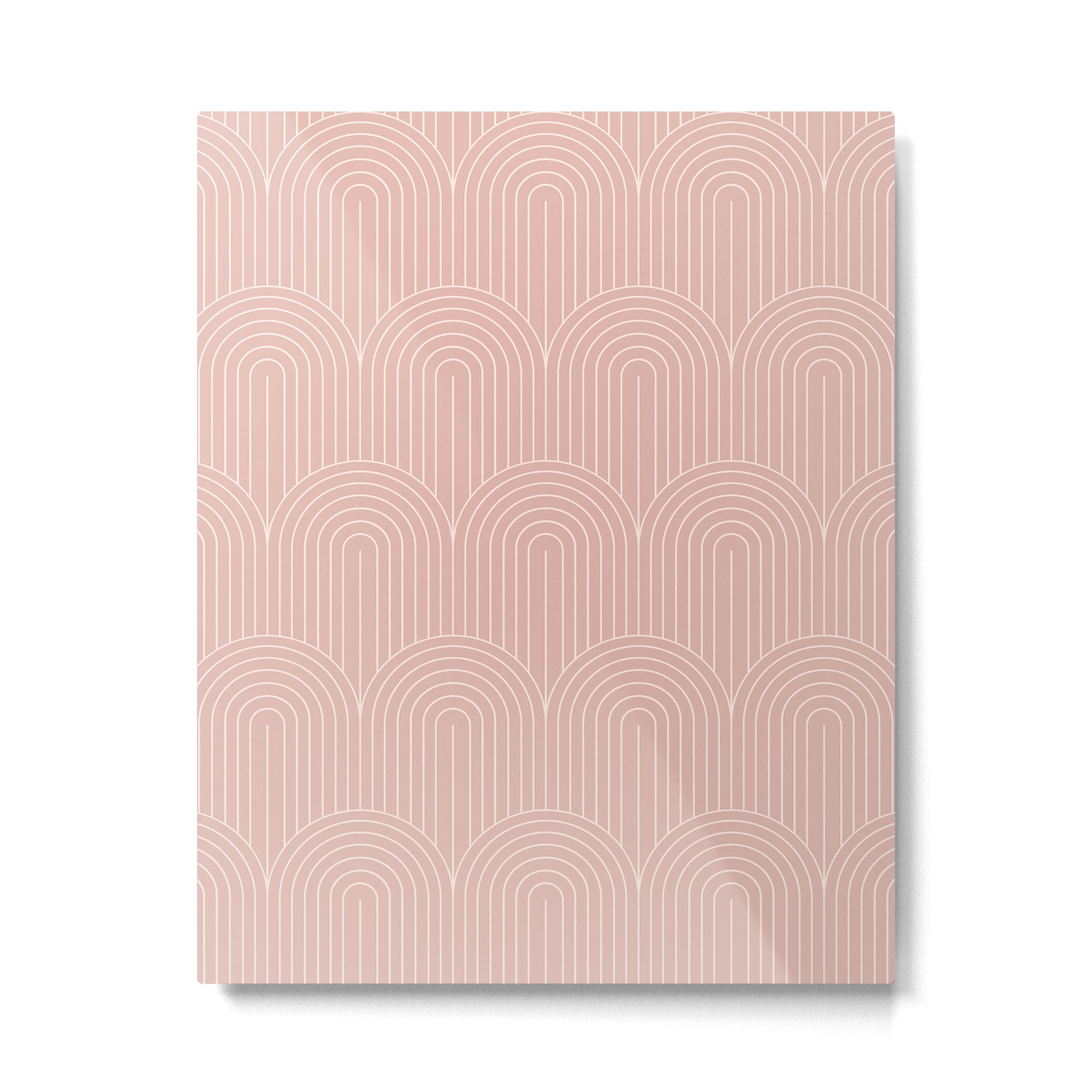 Art Deco Arch Pattern XXXVIII Metal Print | TeksDecor