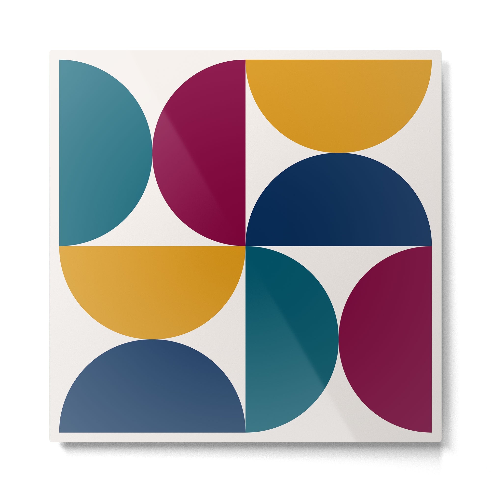 Bold Minimalism CXXVII Metal Print | TeksDecor
