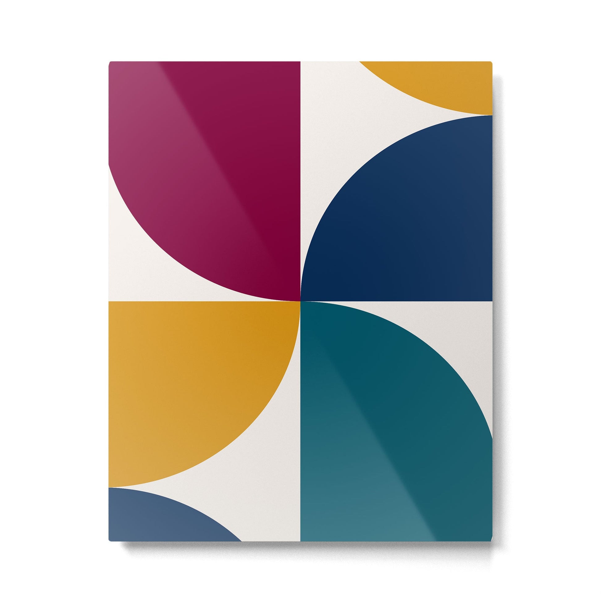 Bold Minimalism CXXVII Metal Print | TeksDecor