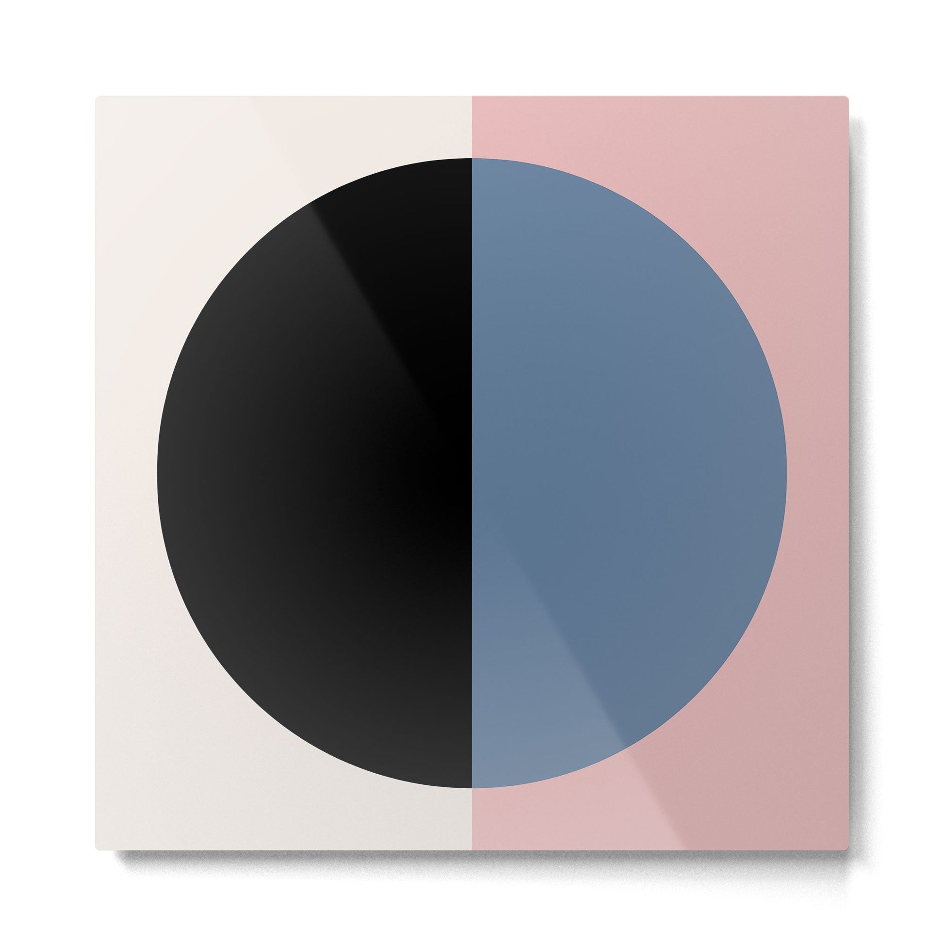 Color Block Abstract XVI Metal Print | TeksDecor
