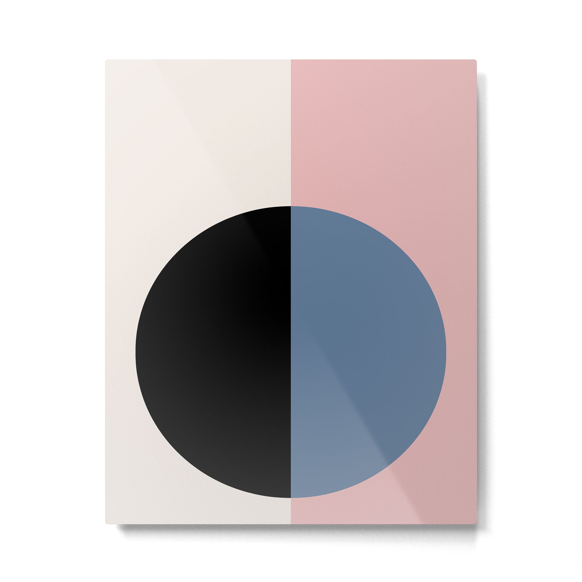 Color Block Abstract XVI Metal Print | TeksDecor