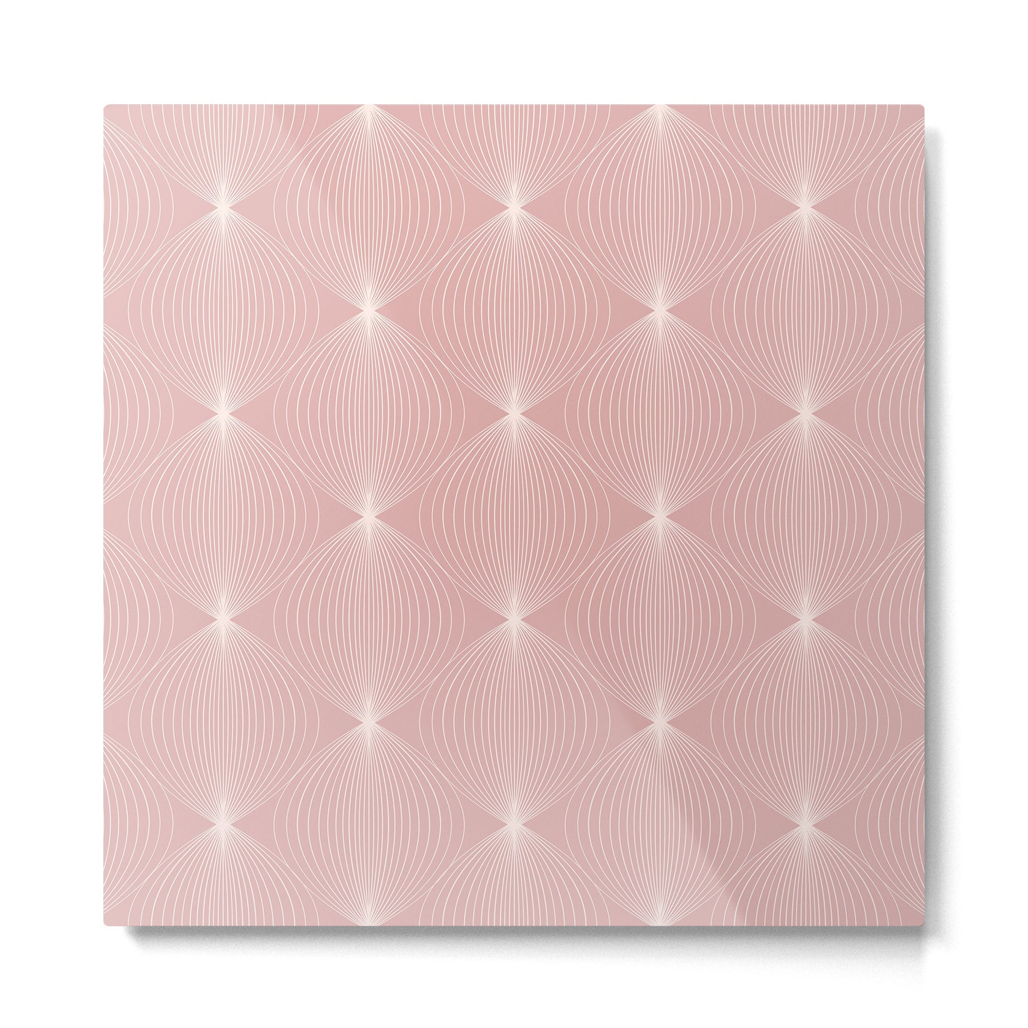 Geometric Orb Pattern VI Metal Print | TeksDecor