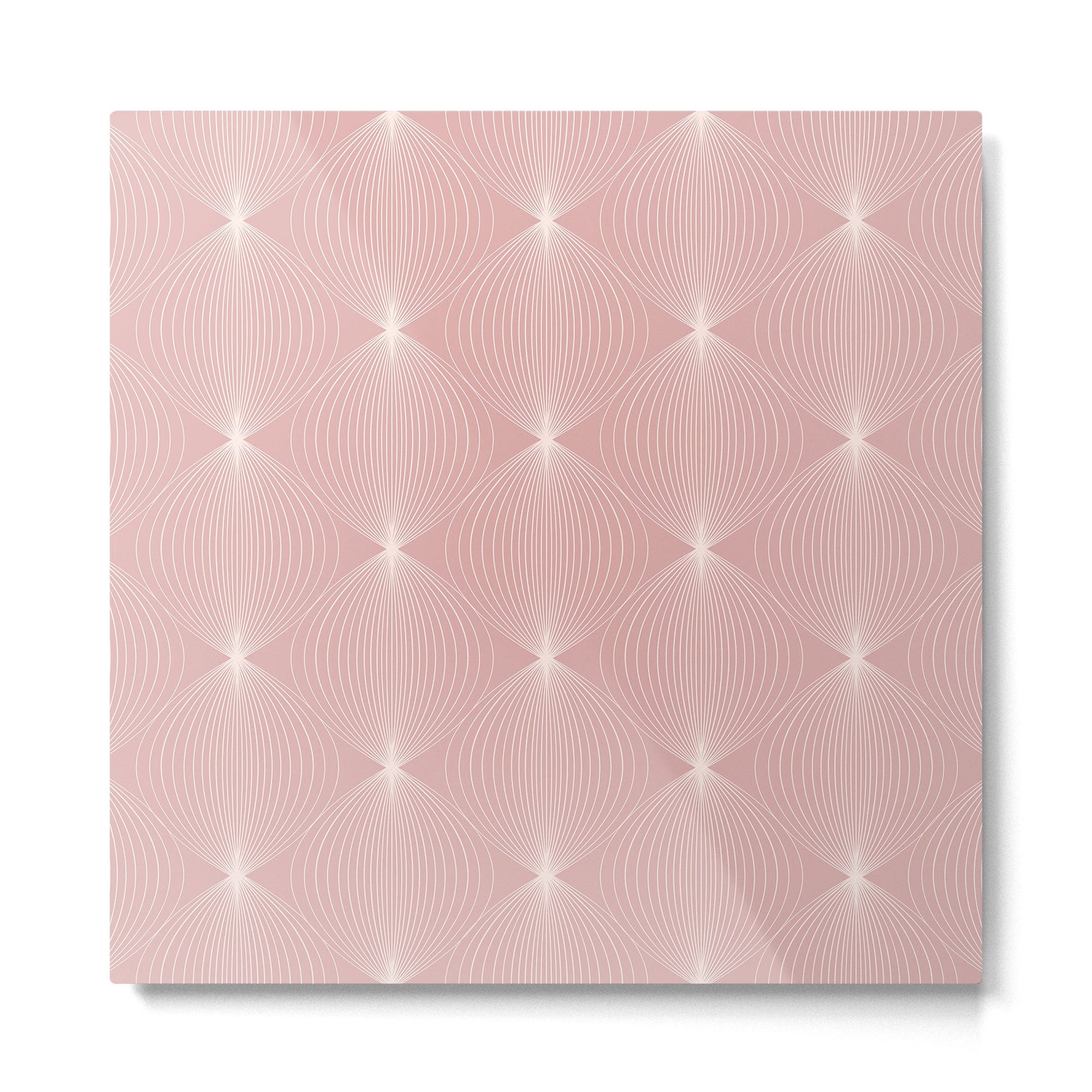 Geometric Orb Pattern VI Metal Print | TeksDecor