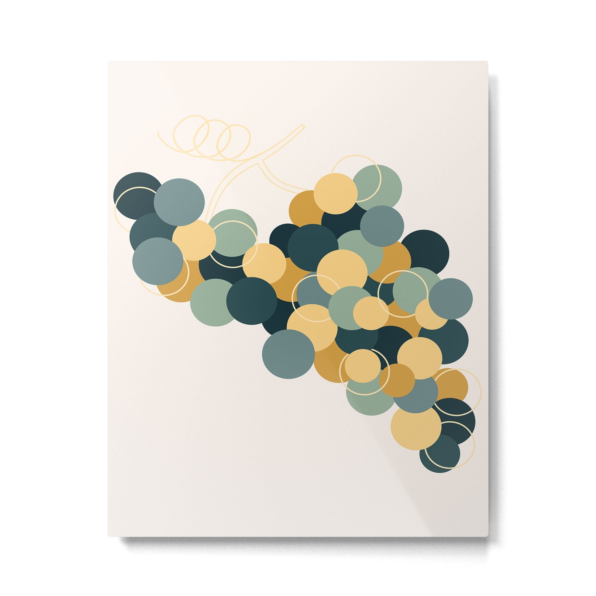 Grapes VIII Metal Print | TeksDecor
