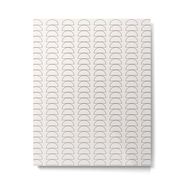 Maude Outline Pattern I Metal Print | TeksDecor