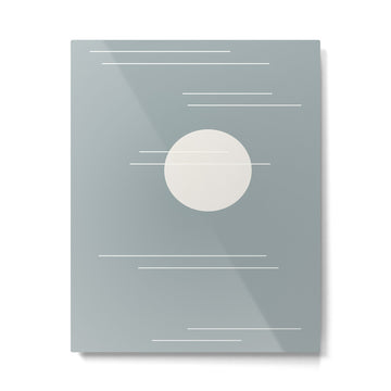 Minimal Sky Abstract XXXVII Metal Print | TeksDecor