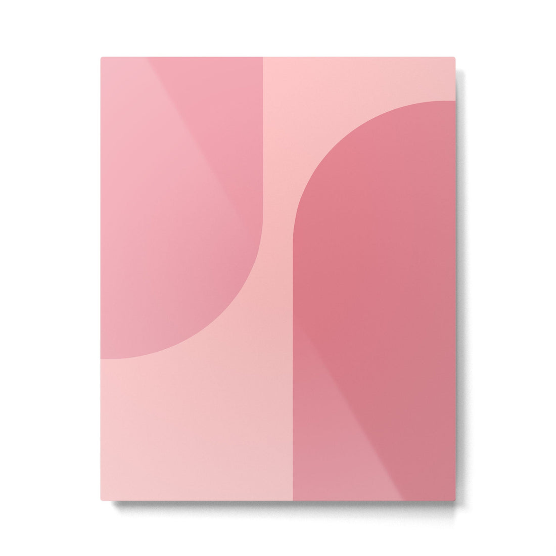 Modern Minimal Arch Abstract V Metal Print | TeksDecor