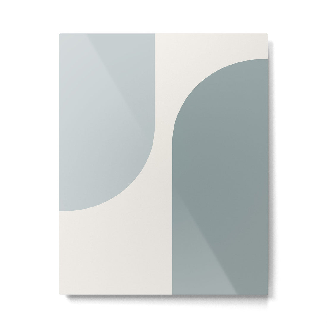 Modern Minimal Arch Abstract XII Metal Print | TeksDecor