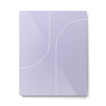 Modern Minimal Line Abstract V Metal Print | TeksDecor