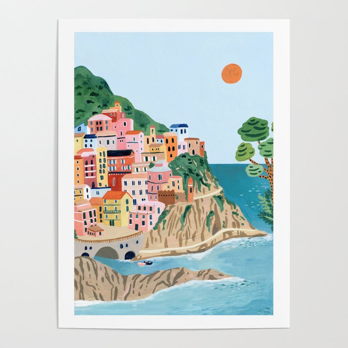 Cinque Terre Poster