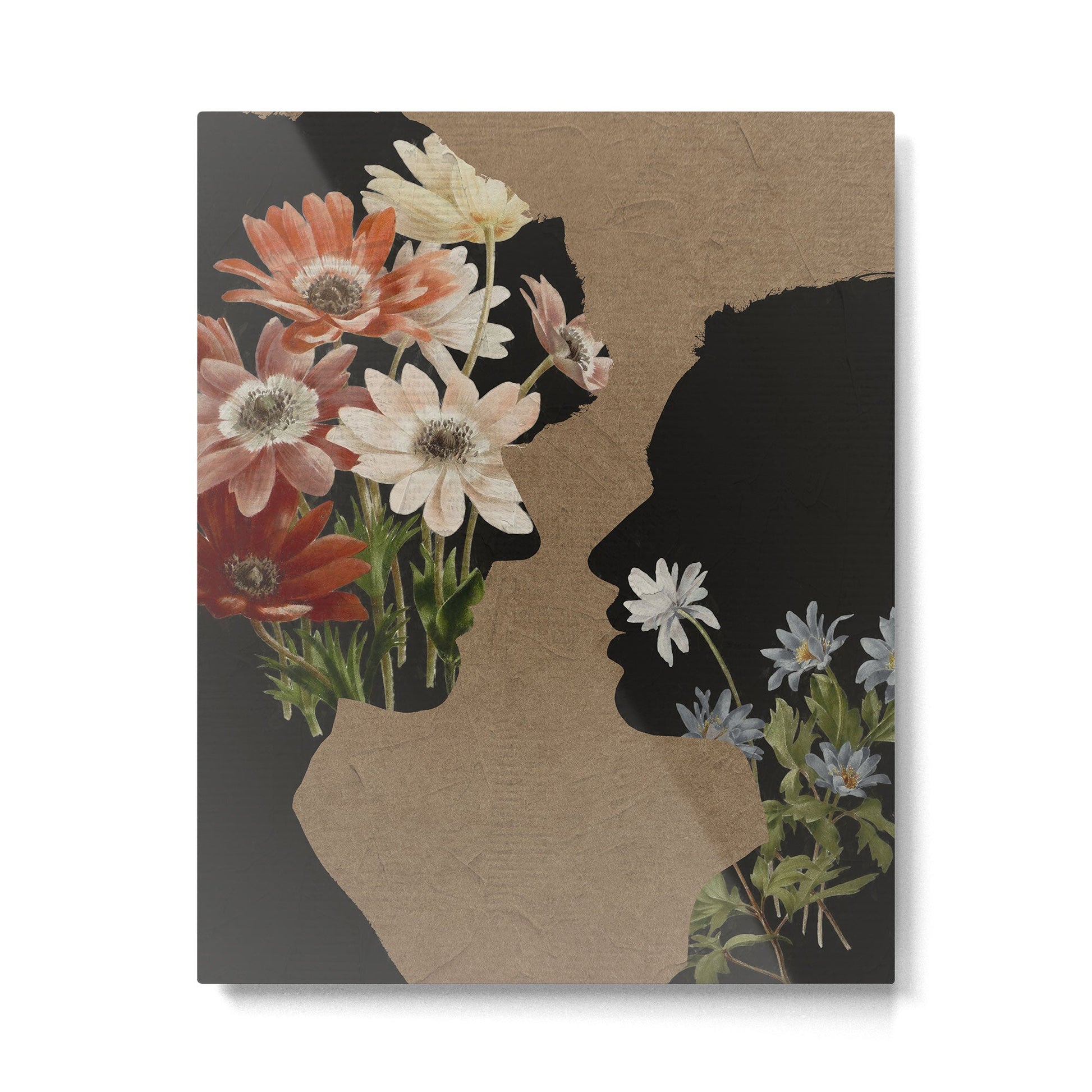 Couple Metal Print | TeksDecor