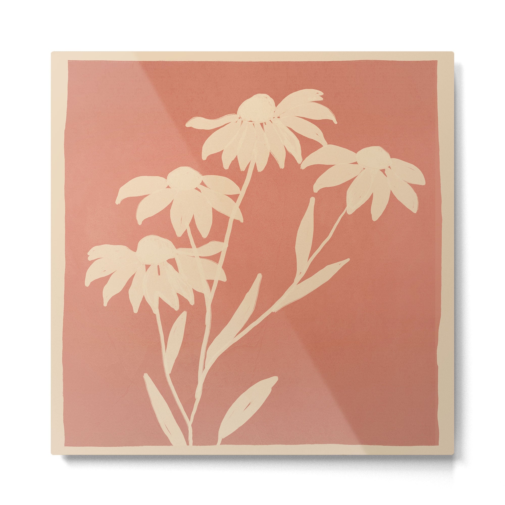 Flowers 14 Metal Print | TeksDecor