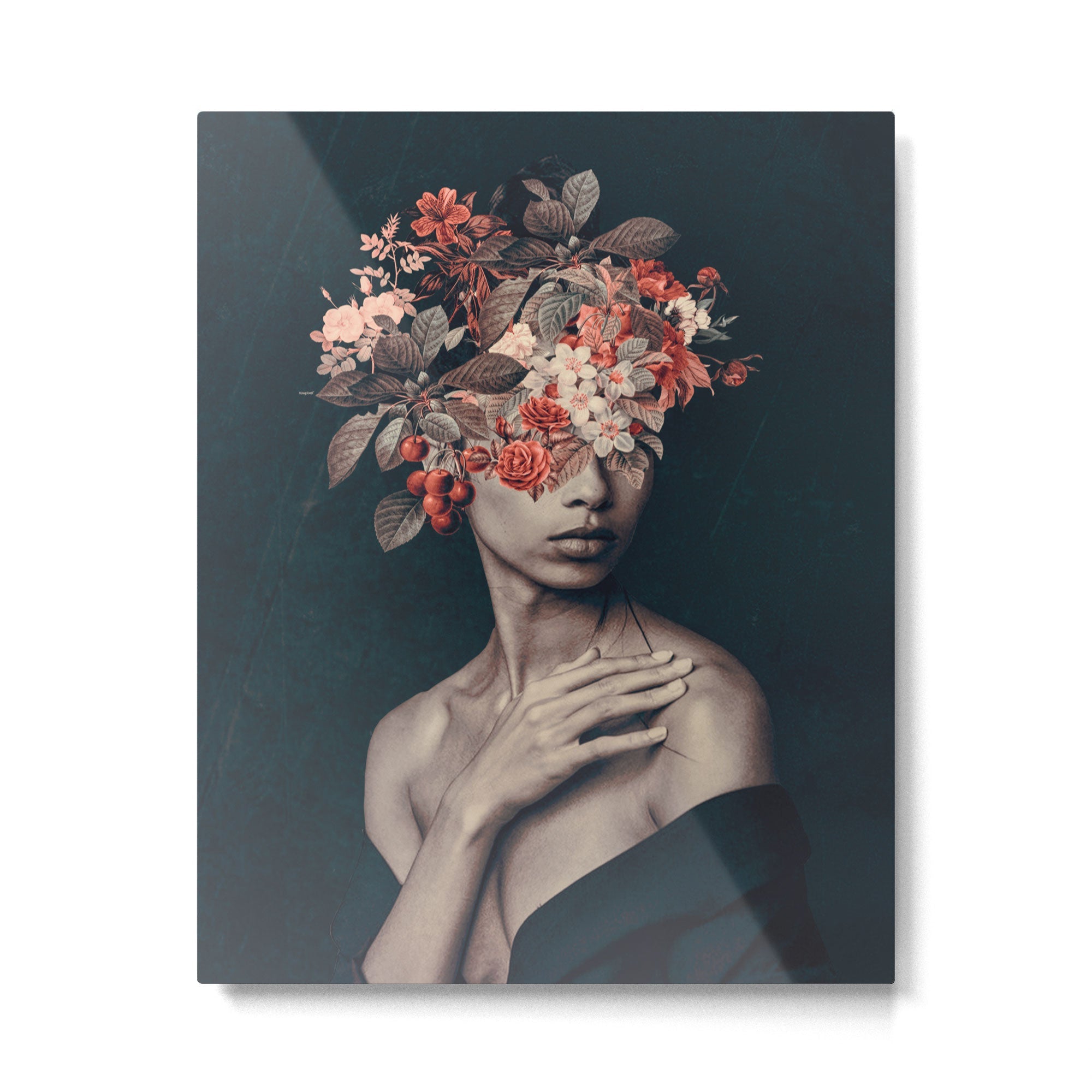 In Bloom 11 Metal Print | TeksDecor