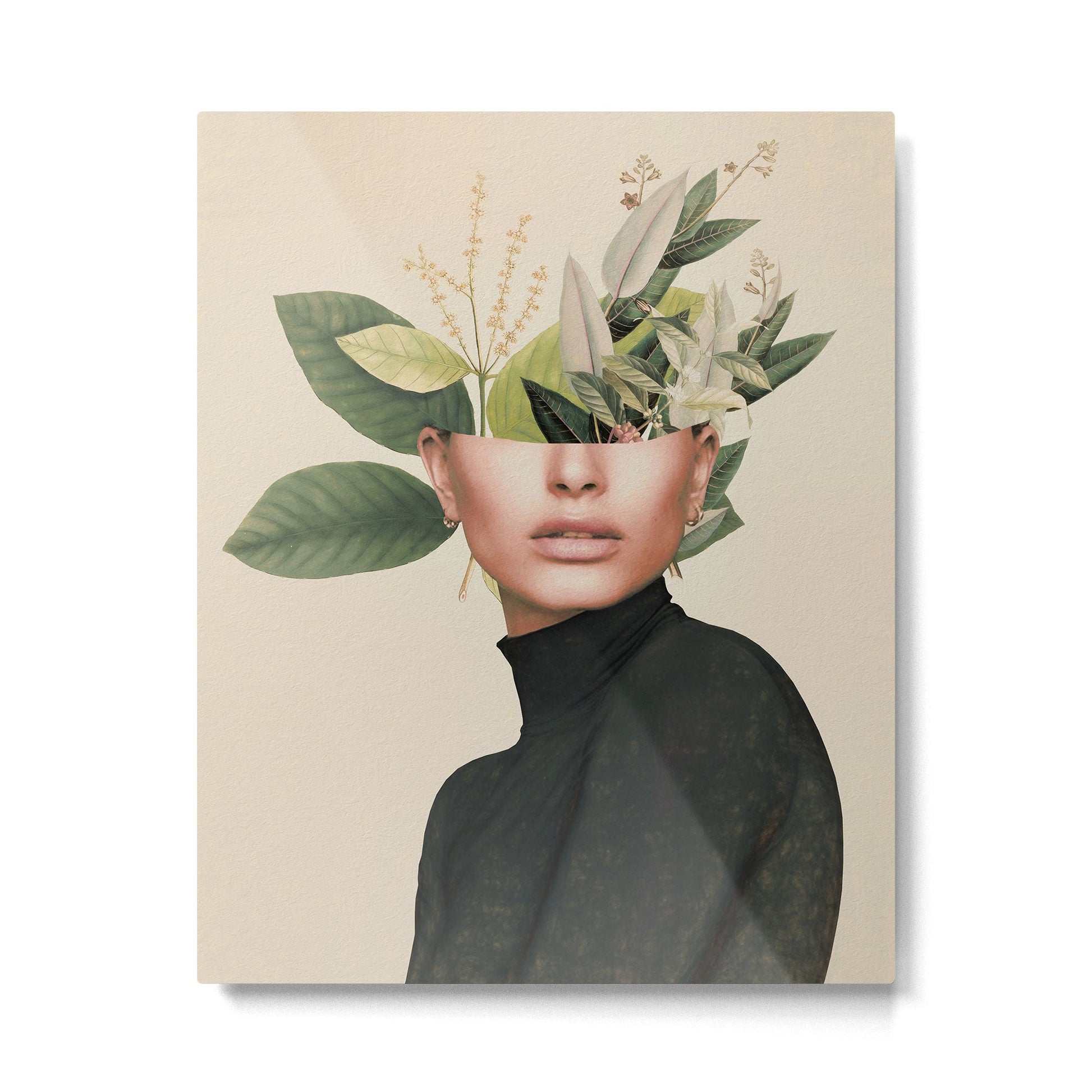 natural beauty-collage 5 Metal Print | TeksDecor
