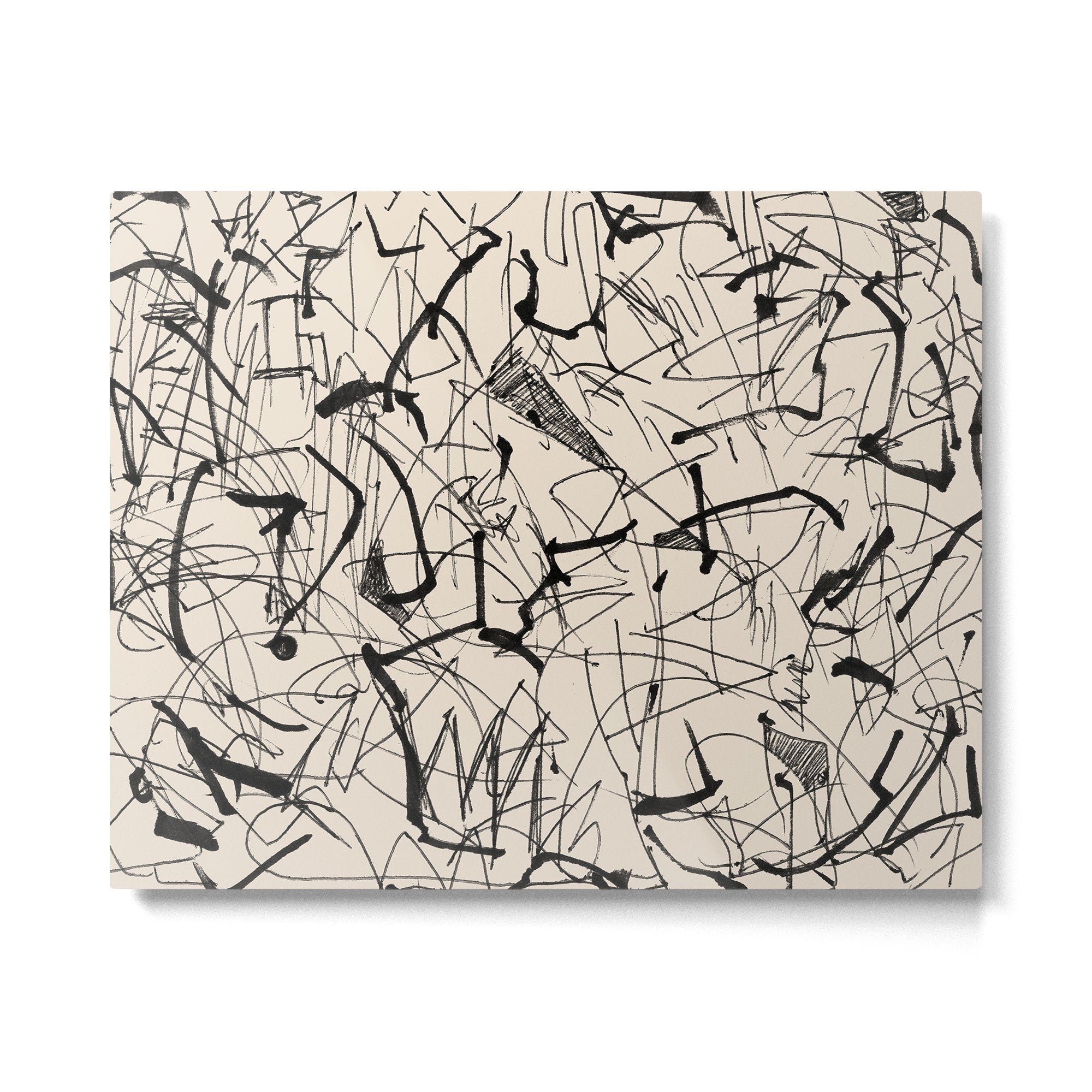 Mashed Metal Print | TeksDecor