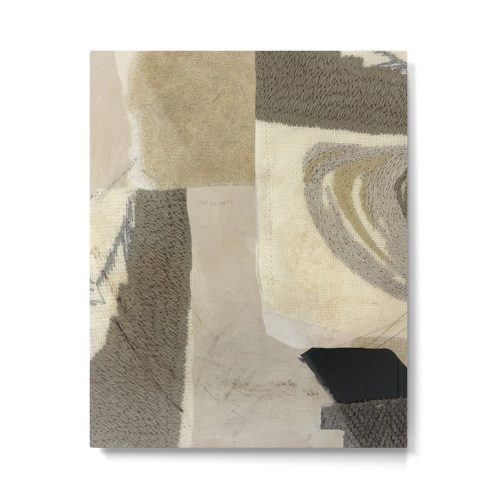 Overlay Abstract Metal Print | TeksDecor