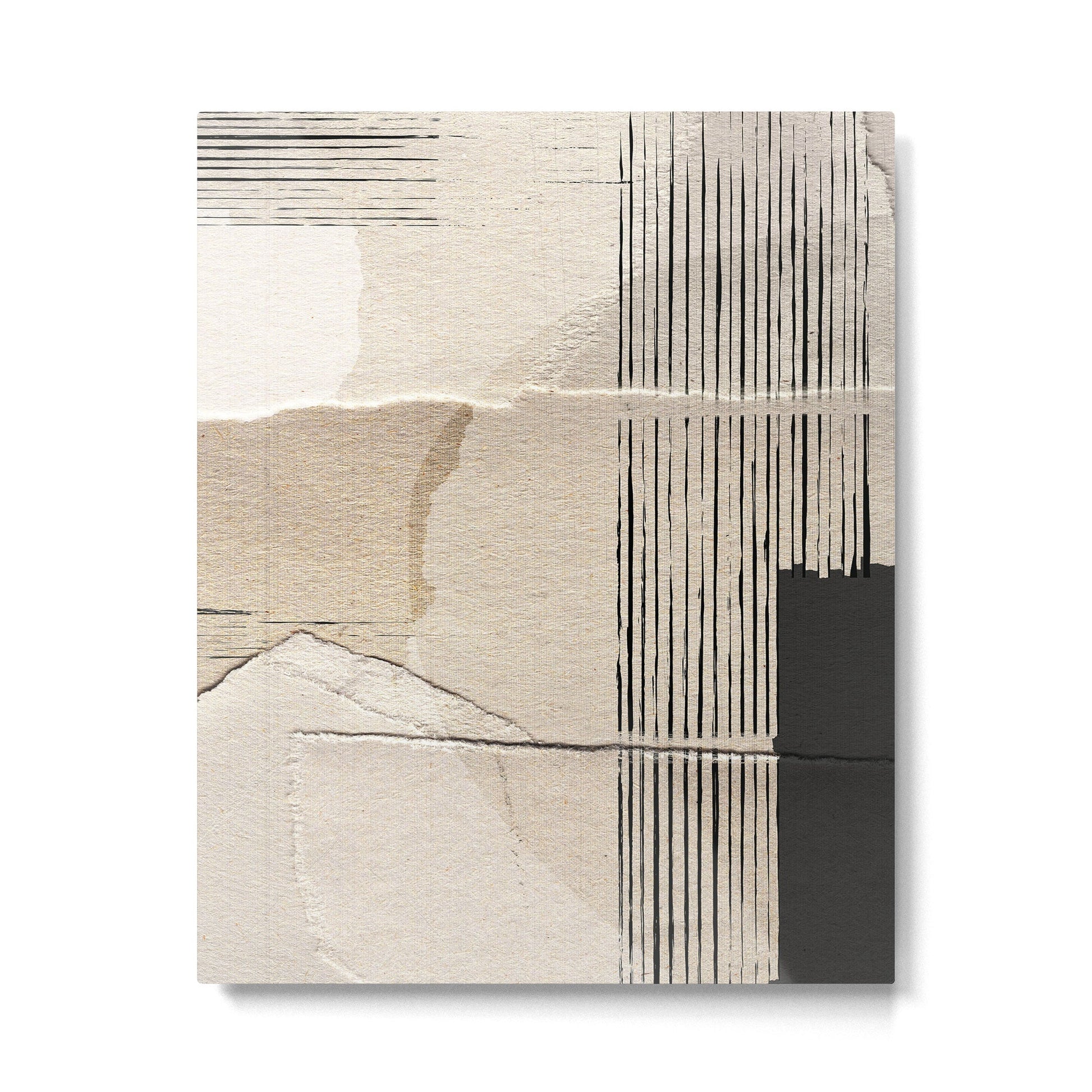 Paper Abstract Metal Print | TeksDecor