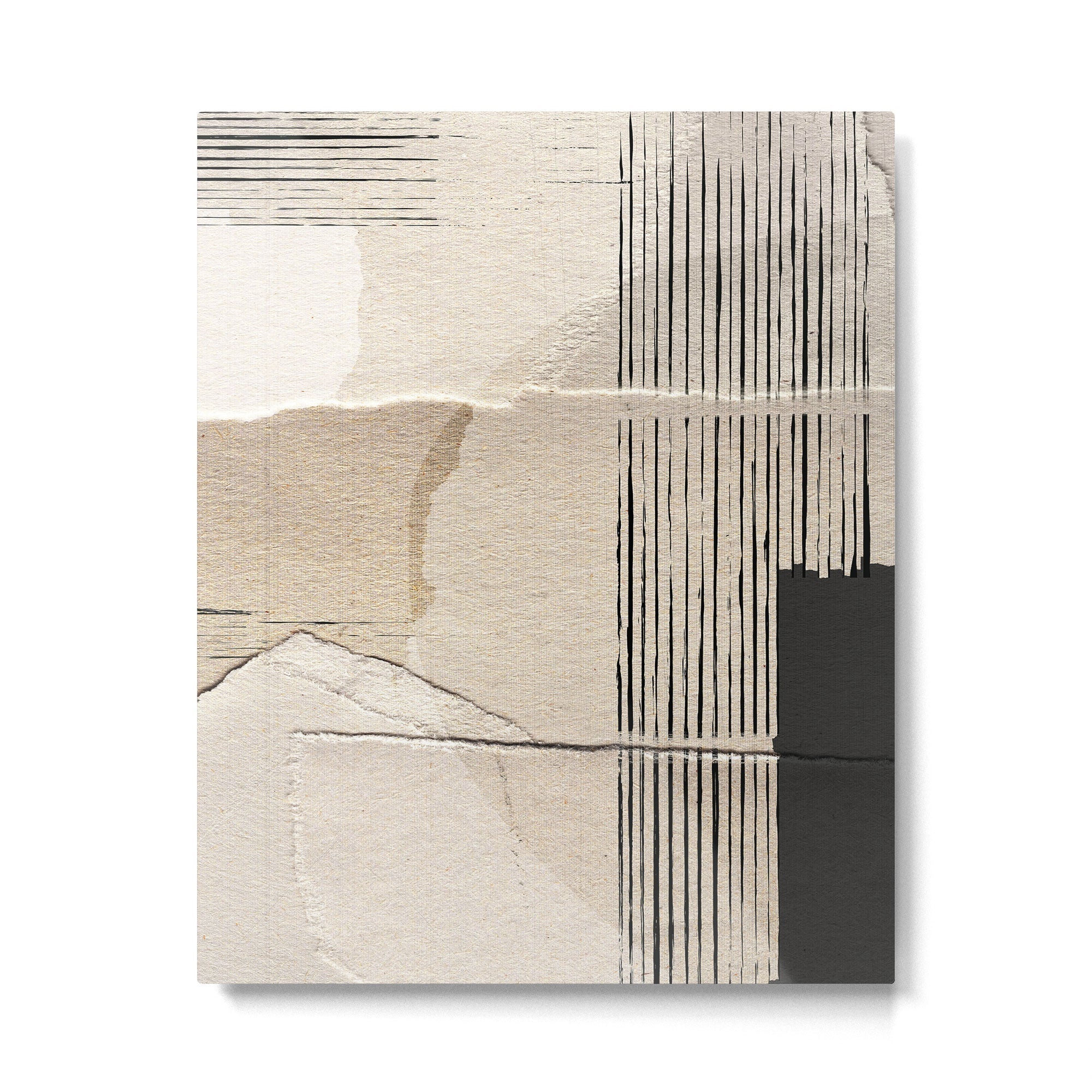 Paper Abstract Metal Print | TeksDecor