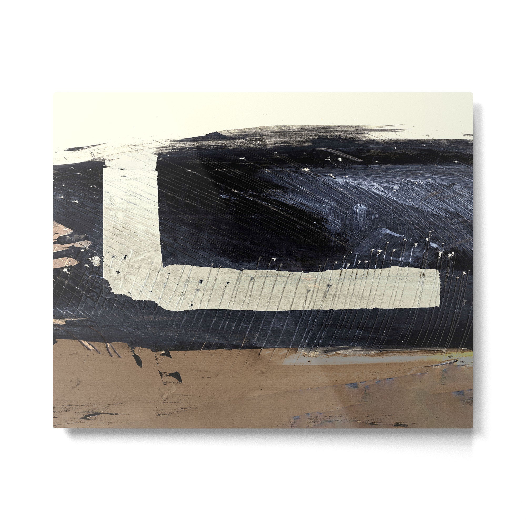 Rugged Metal Print | TeksDecor