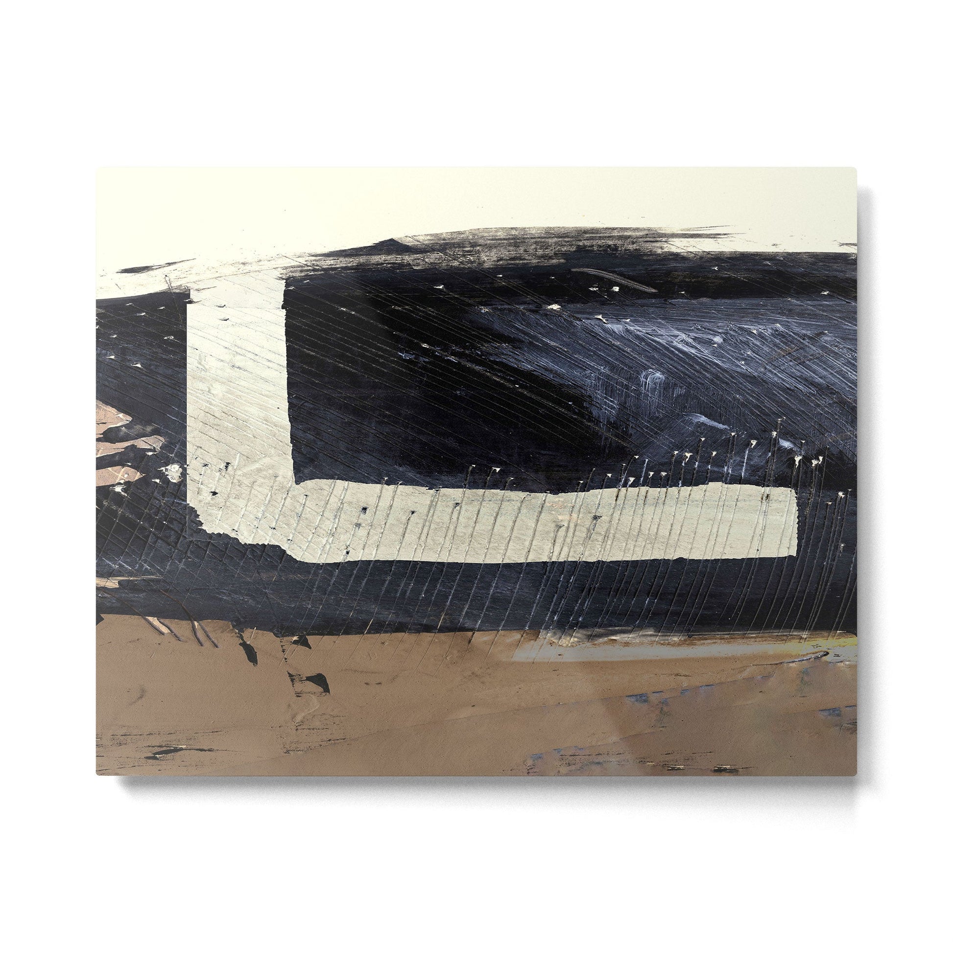 Rugged Metal Print | TeksDecor