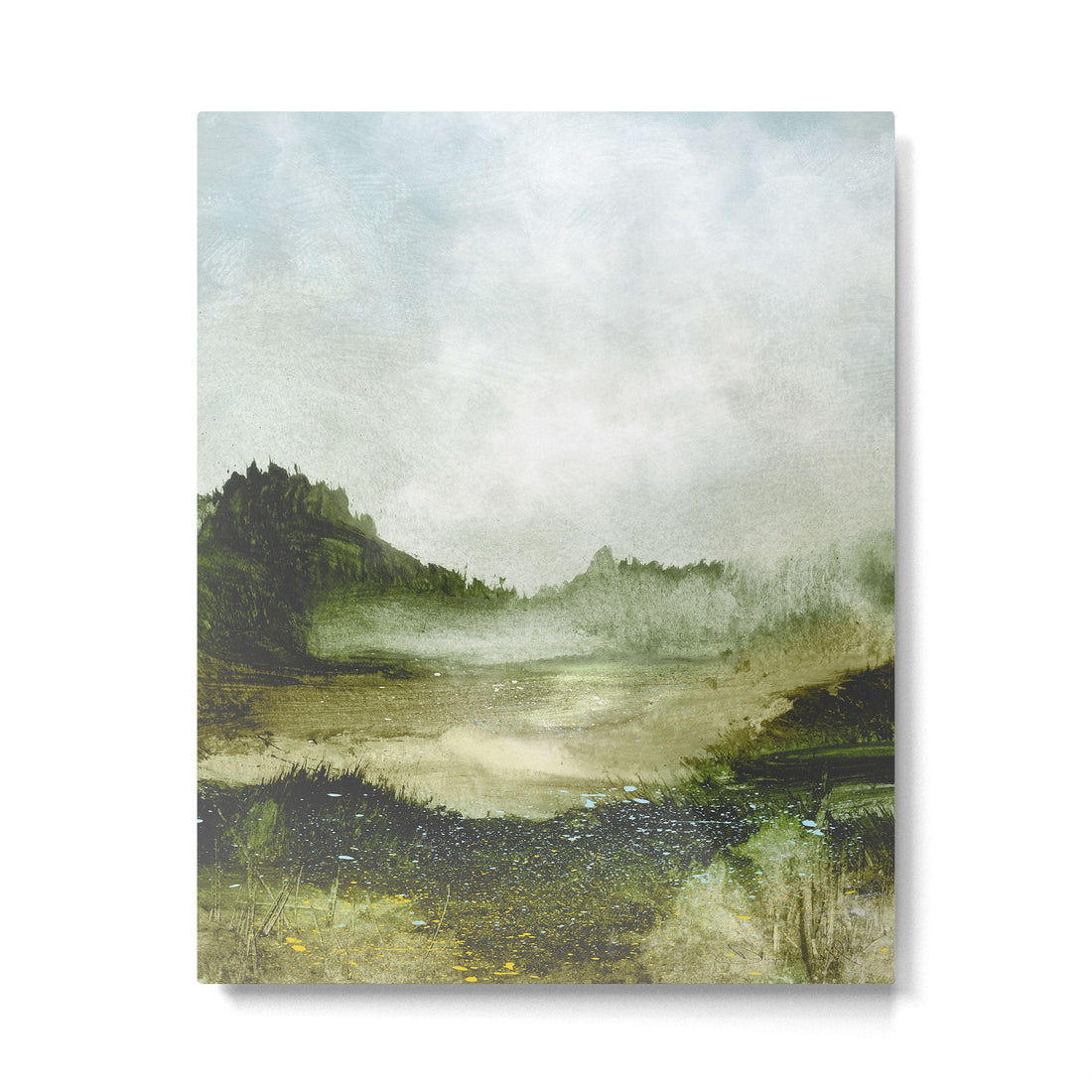 Springtime Walk Metal Print | TeksDecor