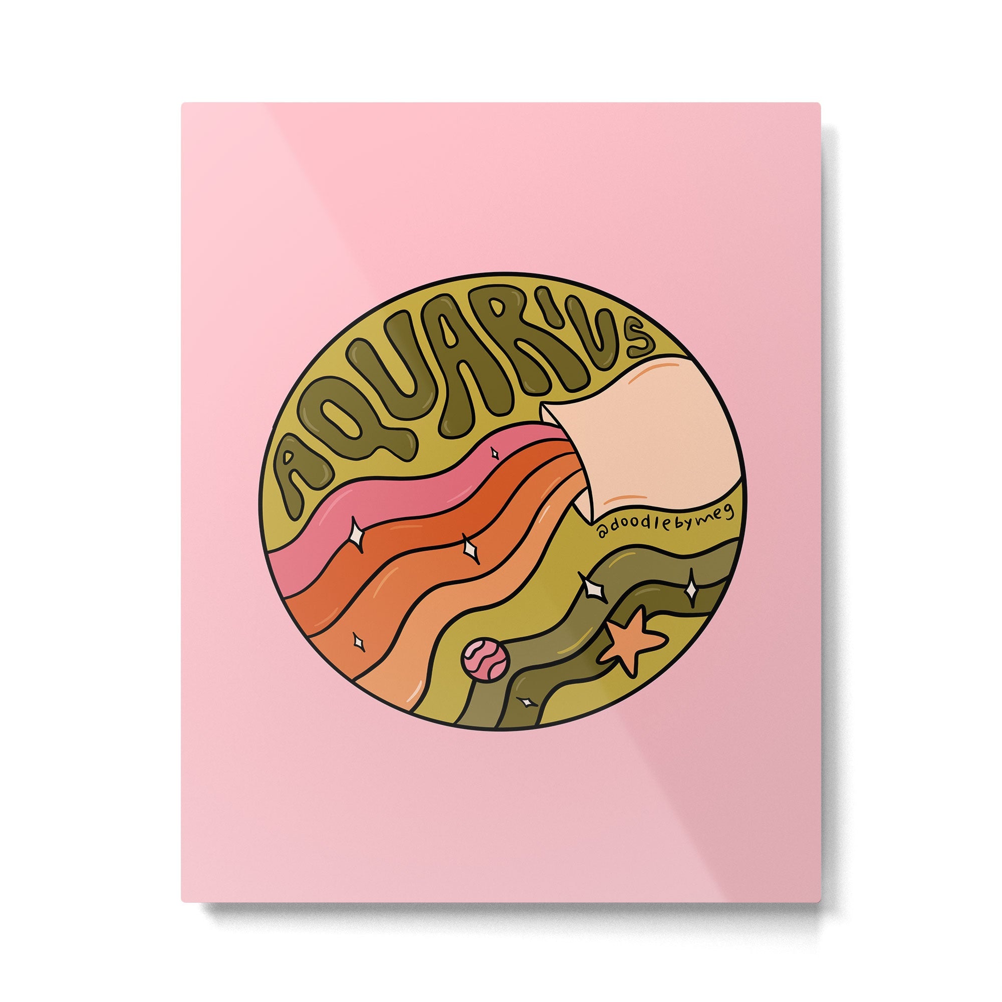 2020 Aquarius Metal Print | TeksDecor