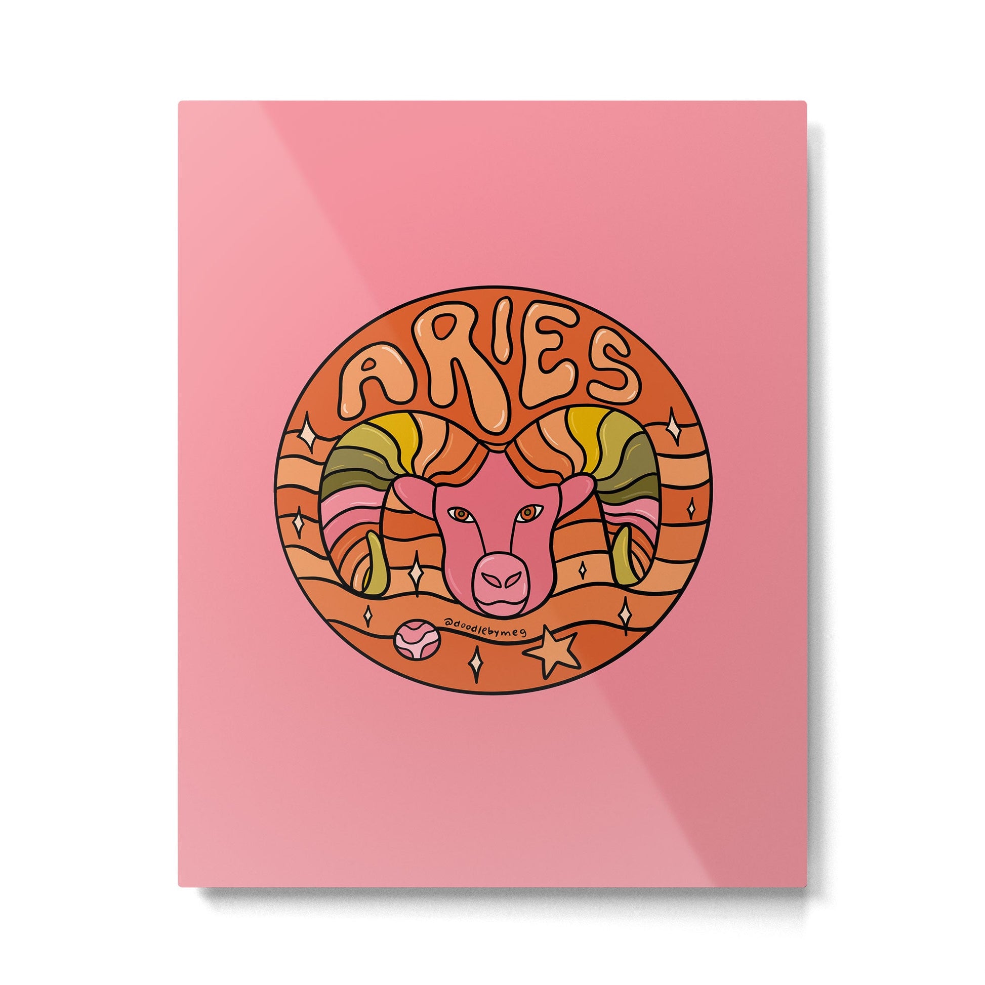 2020 Aries Metal Print | TeksDecor