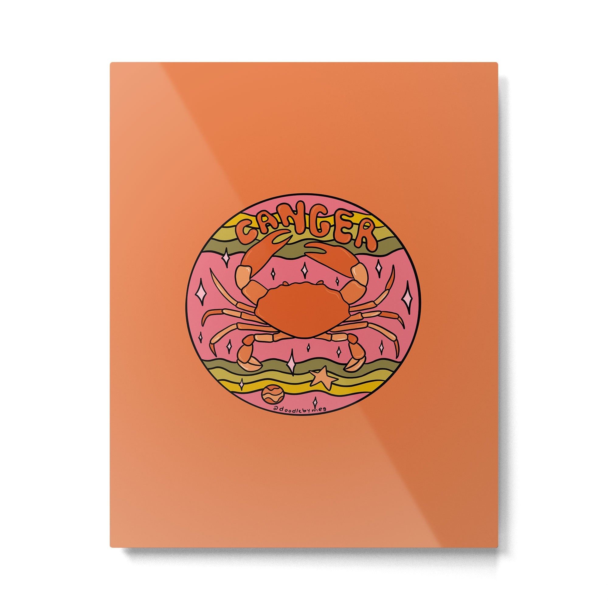 2020 Cancer Metal Print | TeksDecor