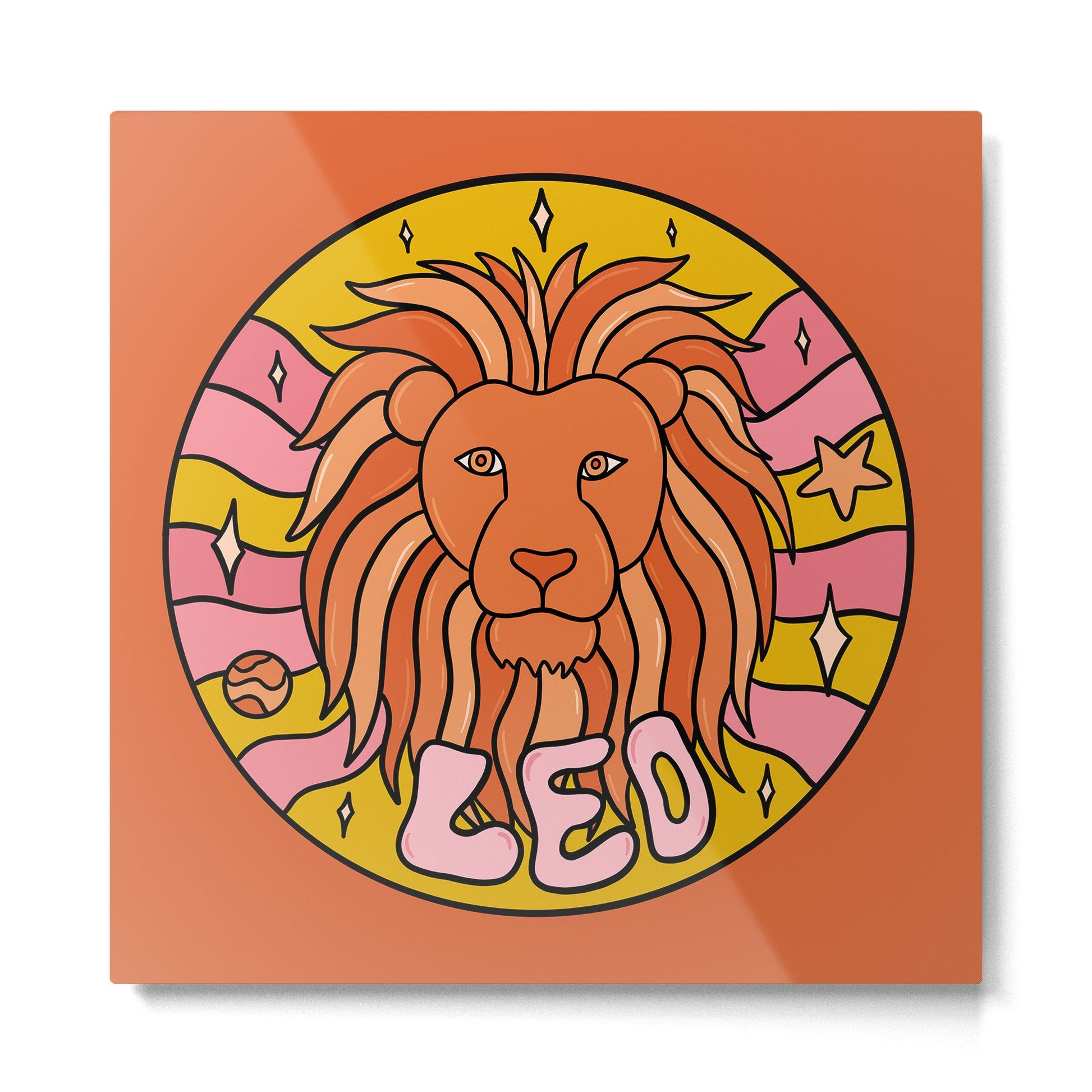 2020 Leo Metal Print | TeksDecor