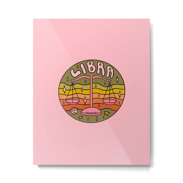 2020 Libra Metal Print | TeksDecor