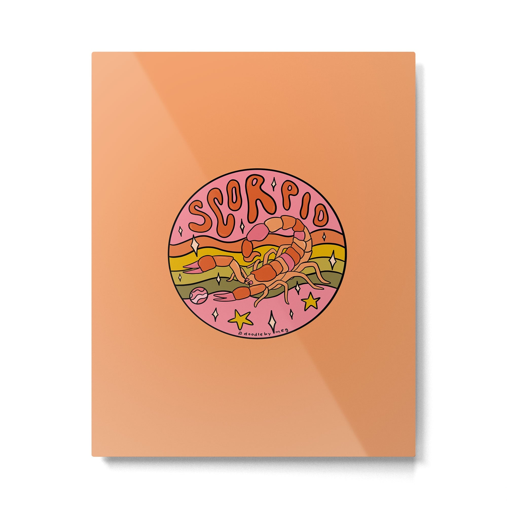 2020 Scorpio Metal Print | TeksDecor