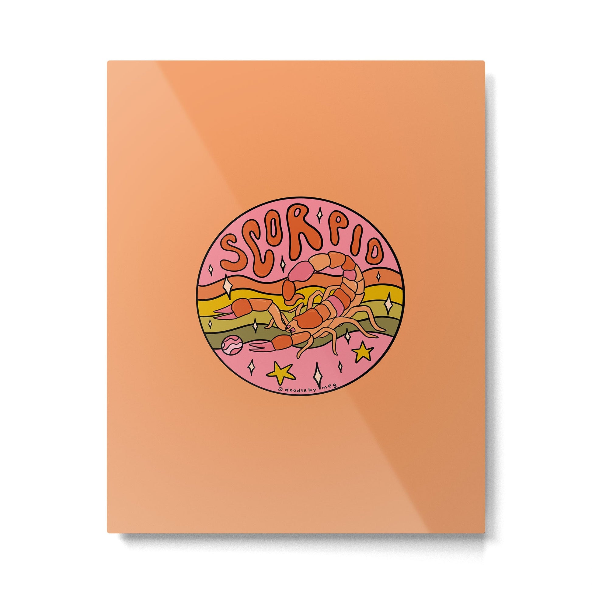 2020 Scorpio Metal Print | TeksDecor