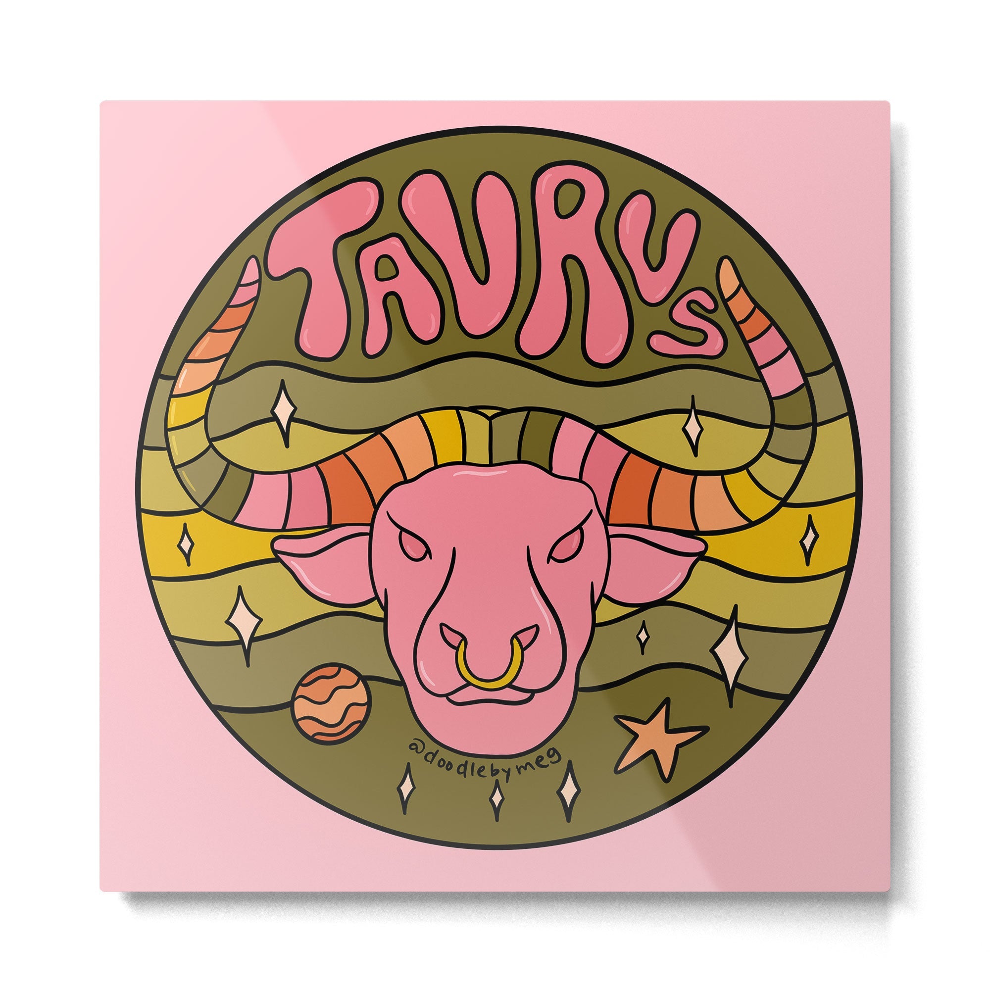 2020 Taurus Metal Print | TeksDecor