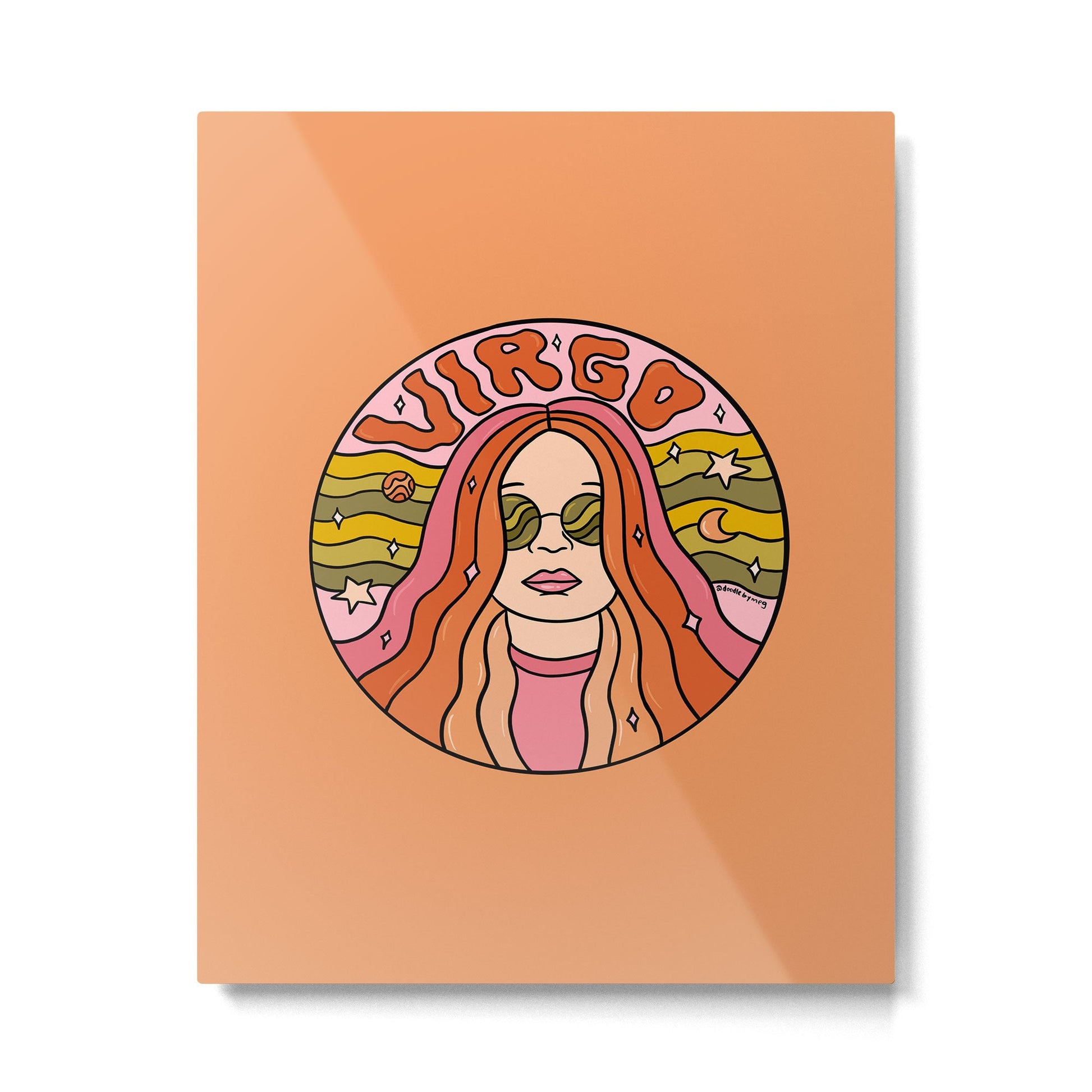 2020 Virgo Metal Print | TeksDecor