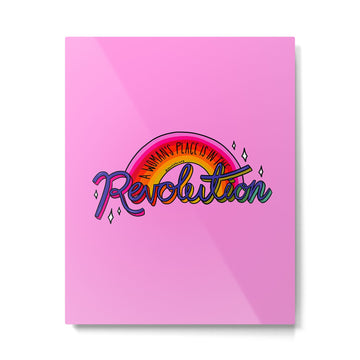 Revolution Metal Print | TeksDecor